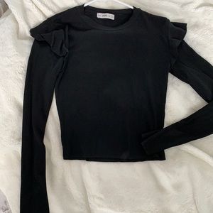 Dressy Ruffle Top🇪🇸Zara Top S